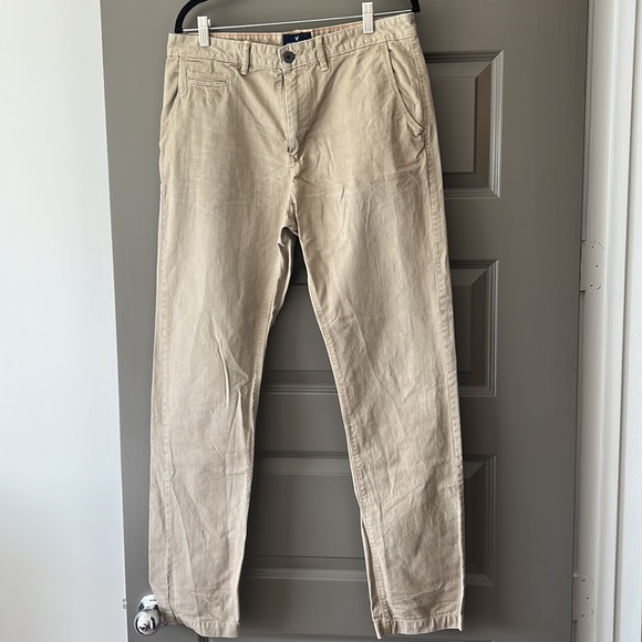Khaki Pants 32/34 American Eagle Mens - Picture 2 of 4